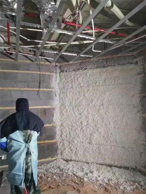 KTV、酒吧無機纖維隔音噴涂 (6)